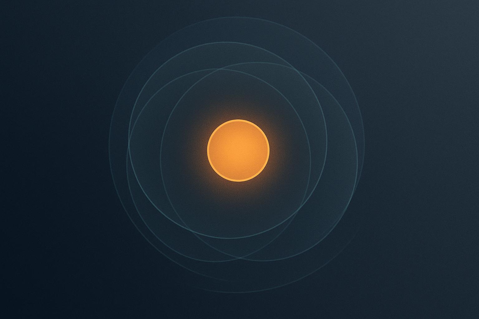 Abstract editorial illustration of a single revenue figure surrounded by faint, conflicting estimate bands